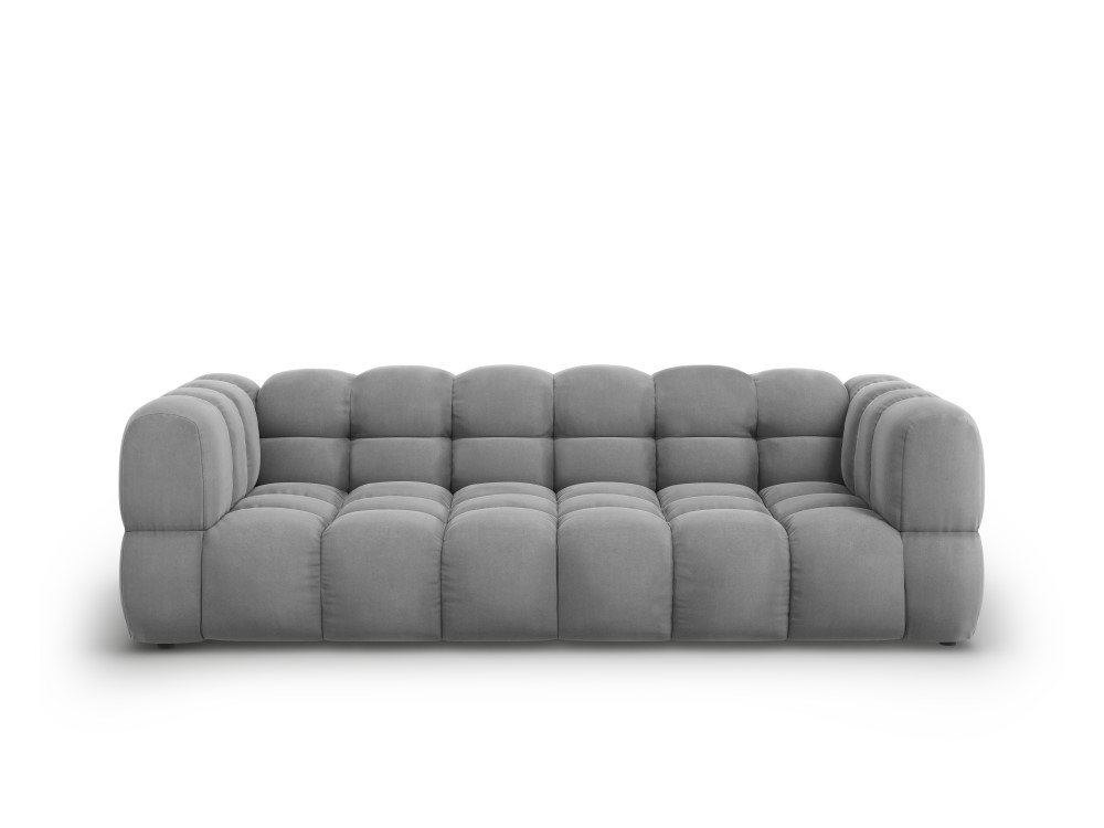 Sky canapé modulaire velours 4 places