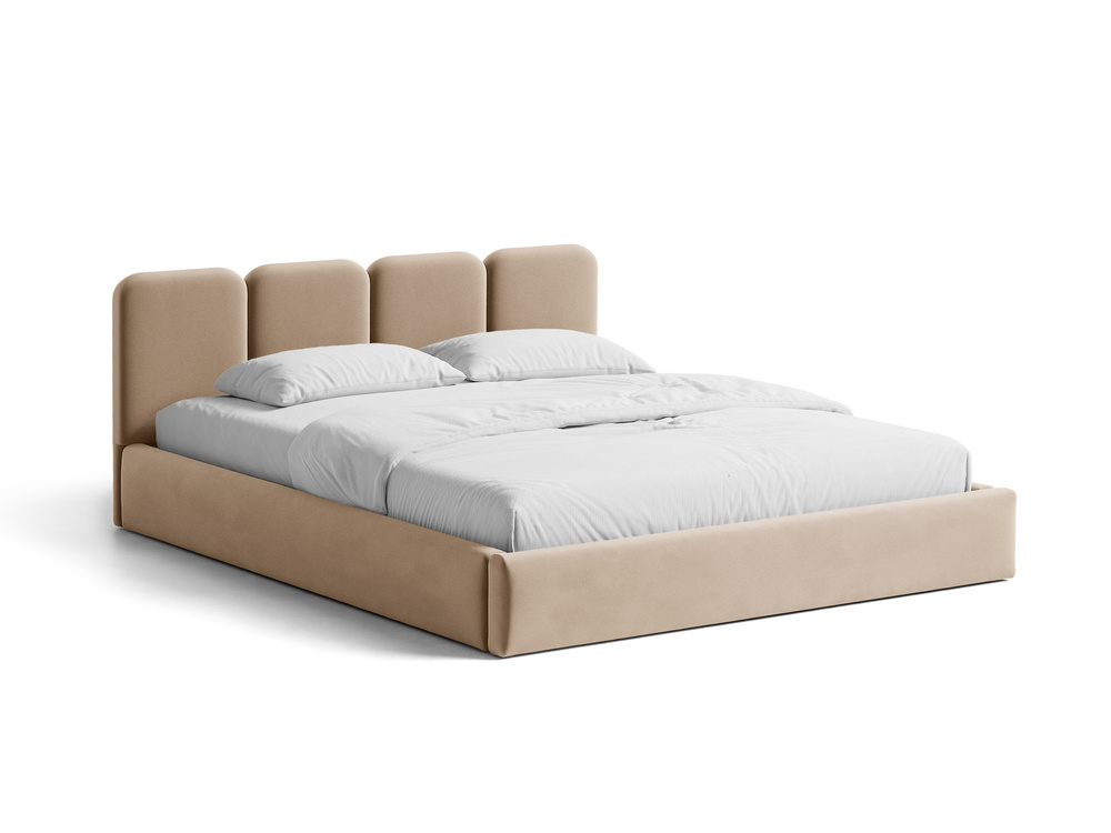 Isola Bed with storage and headboard