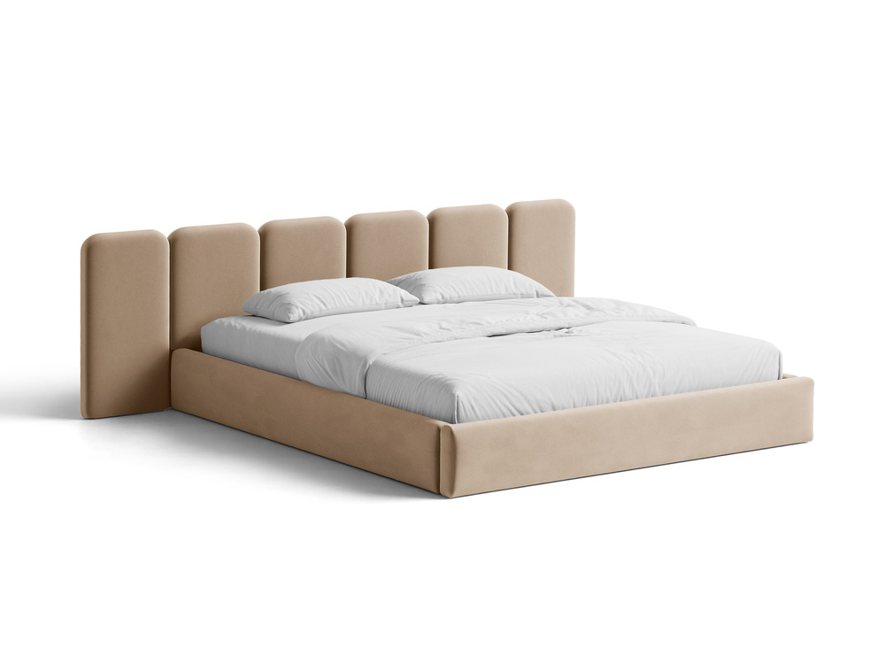 Isola Bed with storage and headboard
