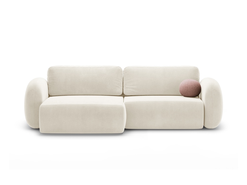 Tonale canapé d'angle reversible avec coffre de rangement, convertible 4 places