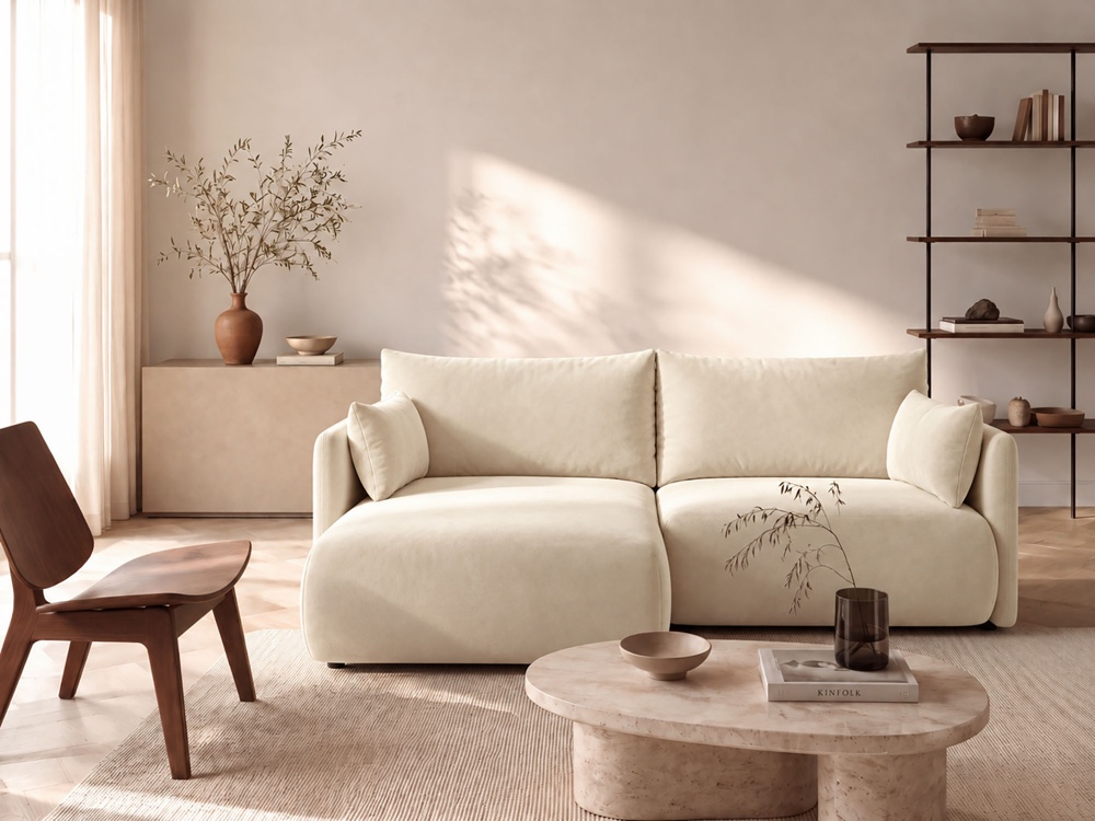 Monaco Corner sofa with sleeping function