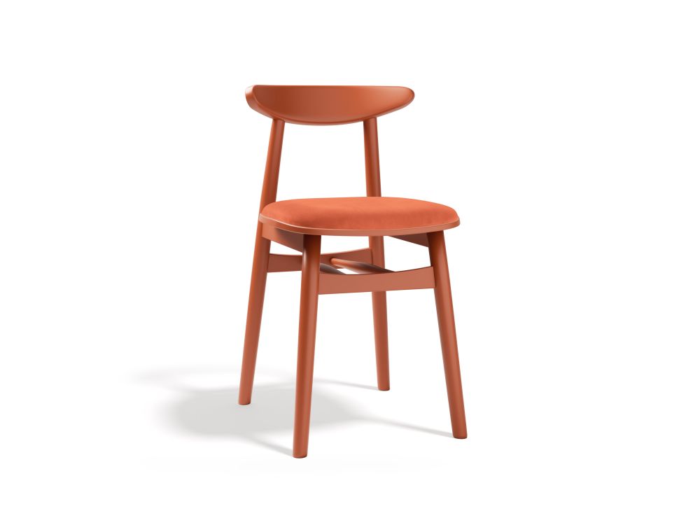 Bony Lot de 2 chaises en bois