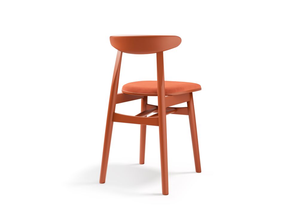 Bony Lot de 2 chaises en bois