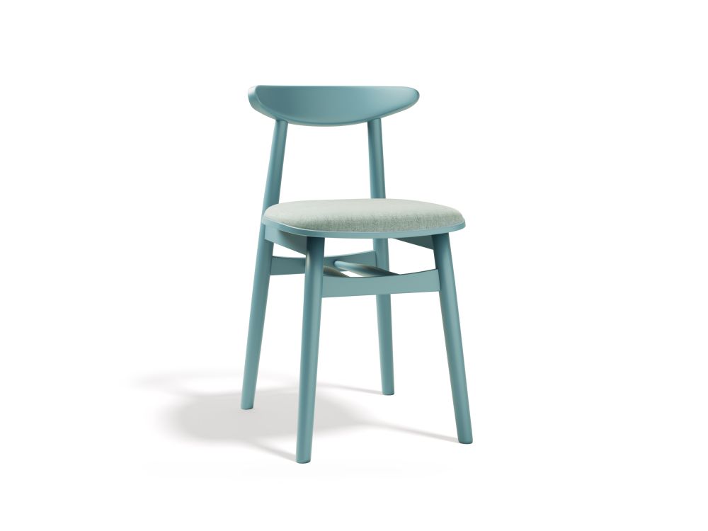 Bony Lot de 2 chaises en bois