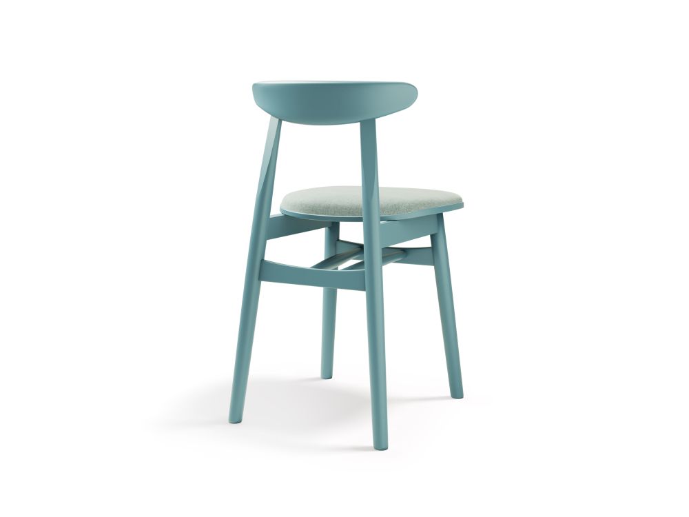 Bony Lot de 2 chaises en bois